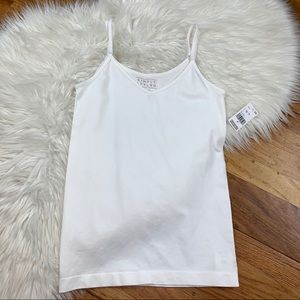 Simply Styled NWT Girls White Cami V-Neck Tank Top